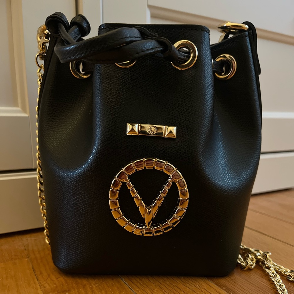 Valentino Palmellato drawstring bucket bag NWT